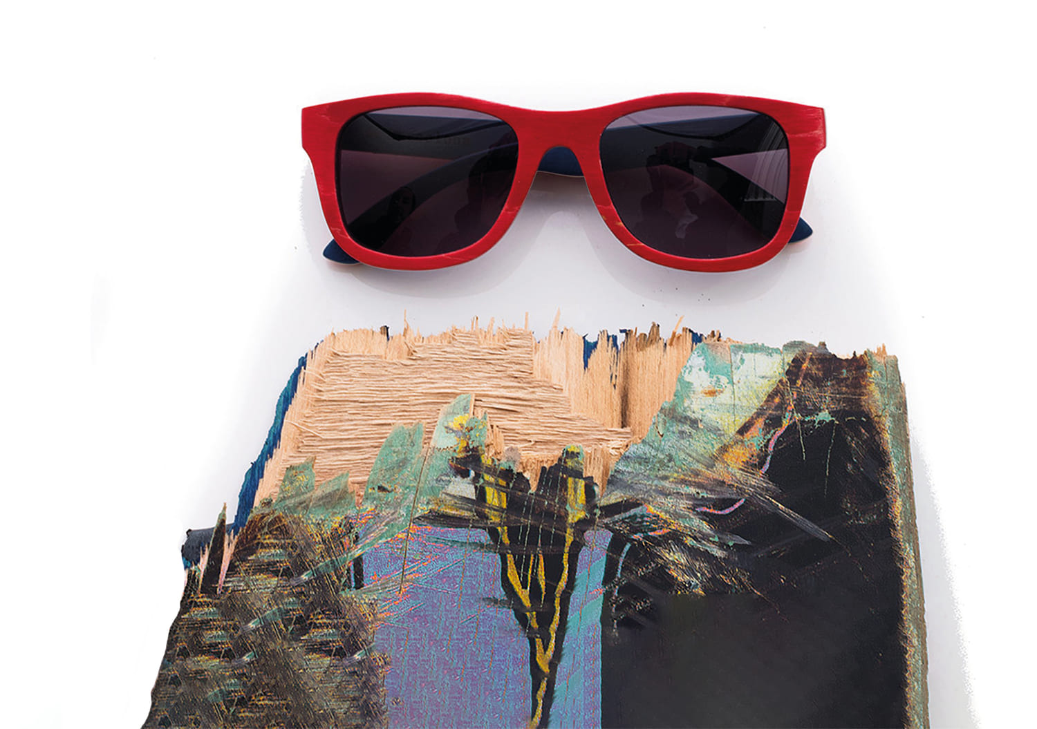 Gafas y tabla